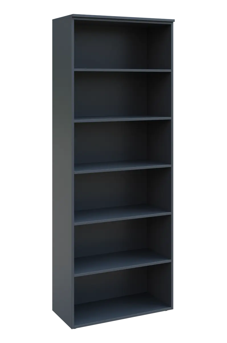 N 6 - 8N vysoká skříň, nika, 2150x800x400, antracit